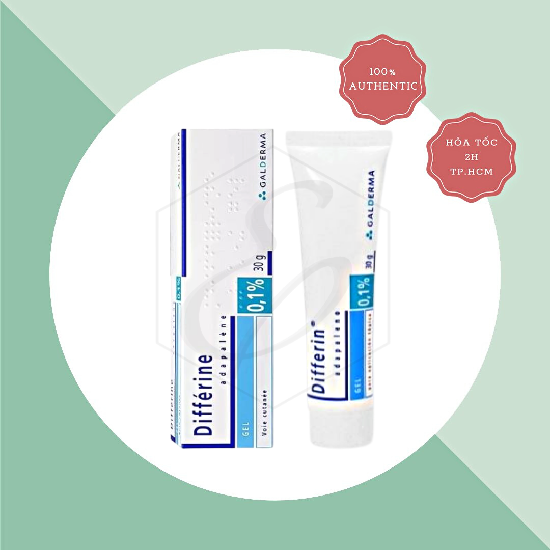 Kem Làm Giảm Mụn Galderma Differine Gel 0.1% Adapalene - 30g